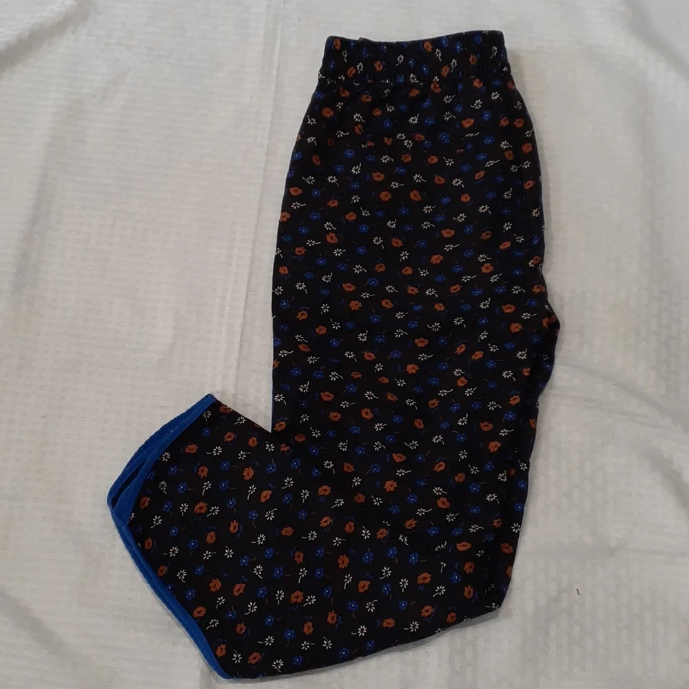 Madewell black floral joggers pants size x small - Picture 7 of 12